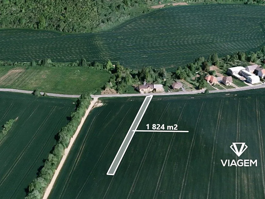 Prodej stavebního pozemku 1824 m²